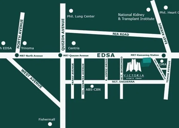 Victoria Sports Kamuning 70mbps Wi-fi, Netflix Etc Apartahotel Manila